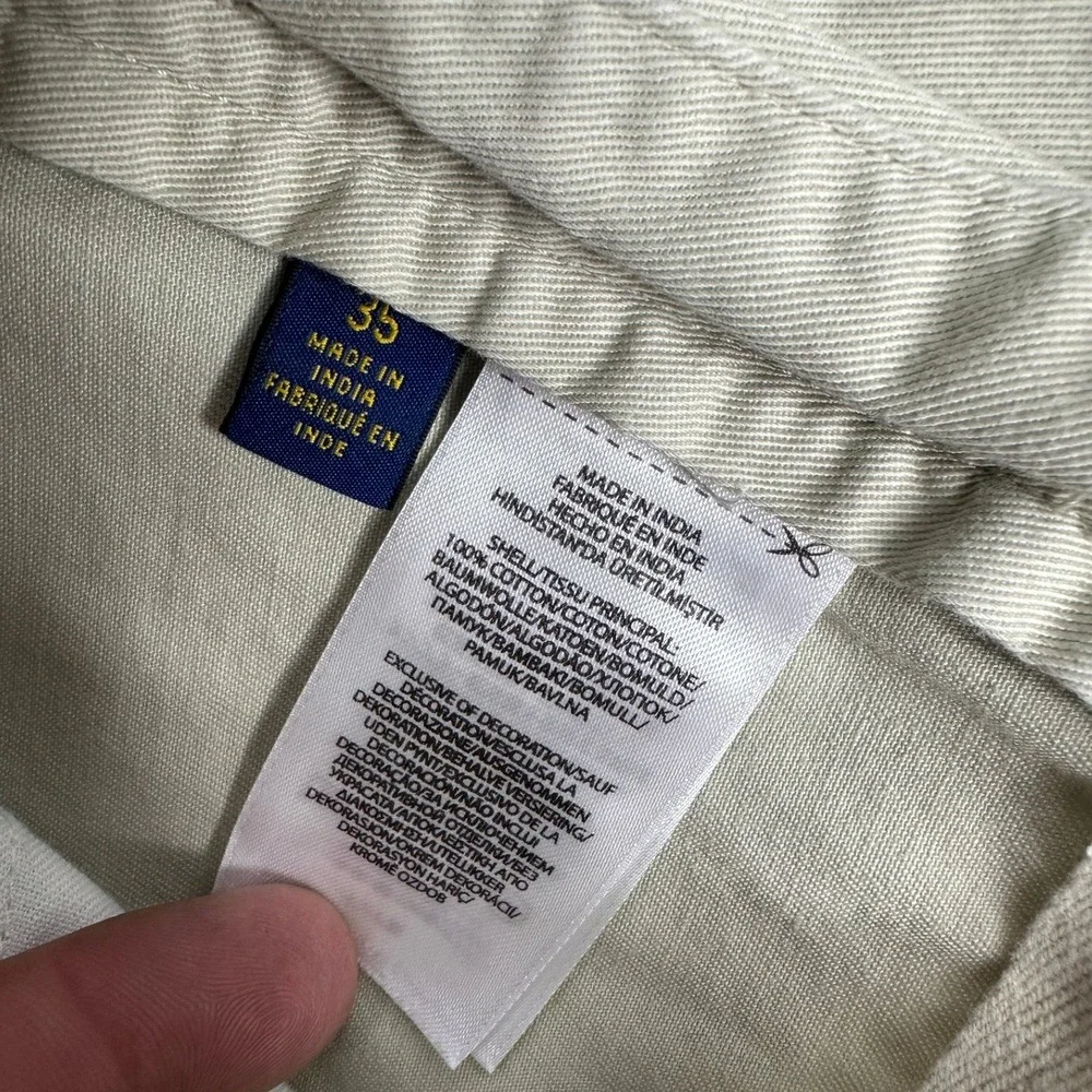 Polo Ralph Lauren Cargo Shorts‎ Khaki Relaxed Fit / Mens 35